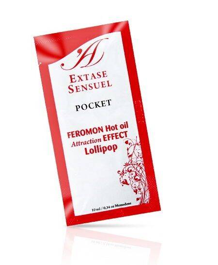 Aceite Masaje Efecto Calor Feromonas Piruleta 10ml