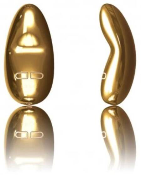 Masturbador Con Vibracion De Oro