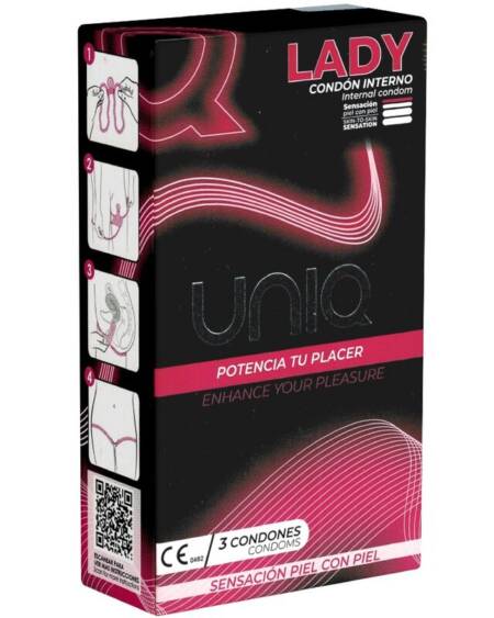 Preservativos Femeninos Con Liguero Sin Latex 3ud