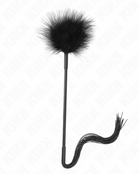 Látigo de Silicona con Plumas