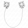 Pezoneras Flor Metal
