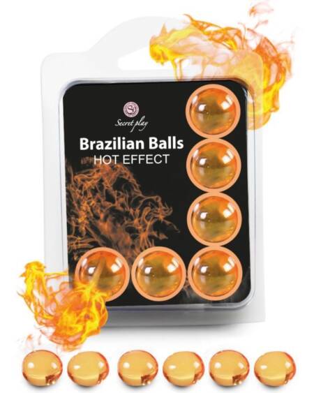 Set 6 Brazilian Balls Efecto Calor