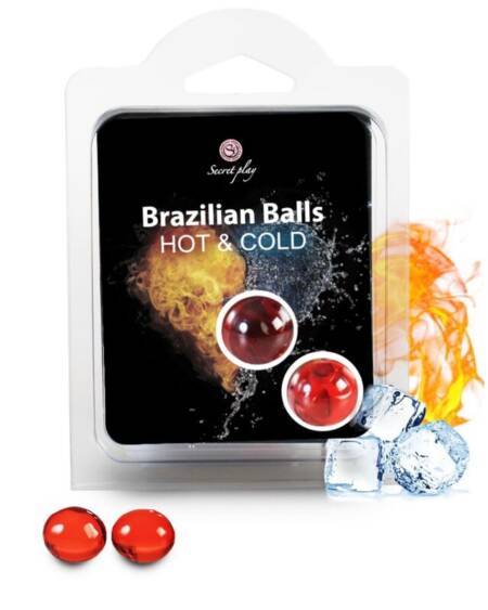 Set 6 Brazilian Balls Efecto Frio y Calor 2ud