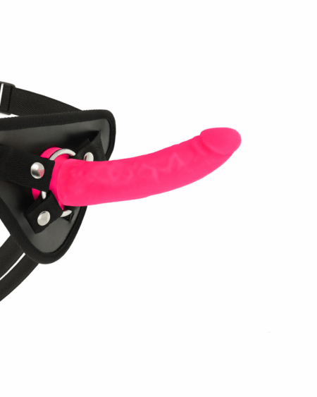 ARNES + DILDO ROSA SILICONA MEDICA
