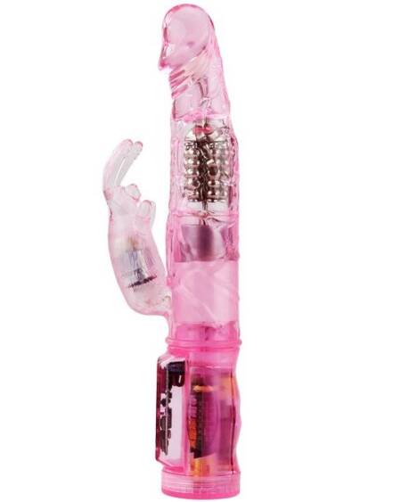 BAILE - MINI ROTADOR RABBIT ROSA SUPERESTIMULADOR