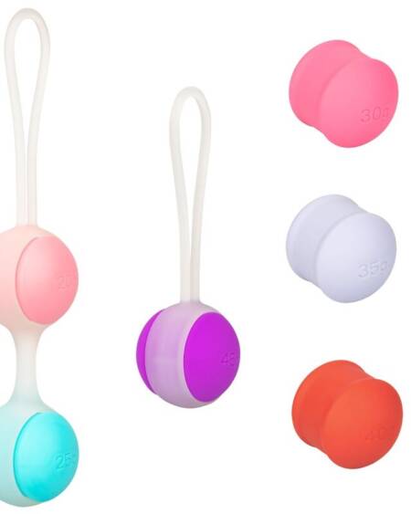 CALEXOTICS - SHE-OLOGY SET BOLAS KEGEL INTERCAMBIABLES