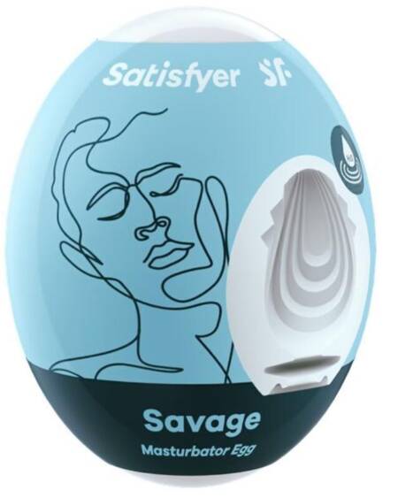 SATISFYER - SAVAGE HUEVO MASTURBADOR