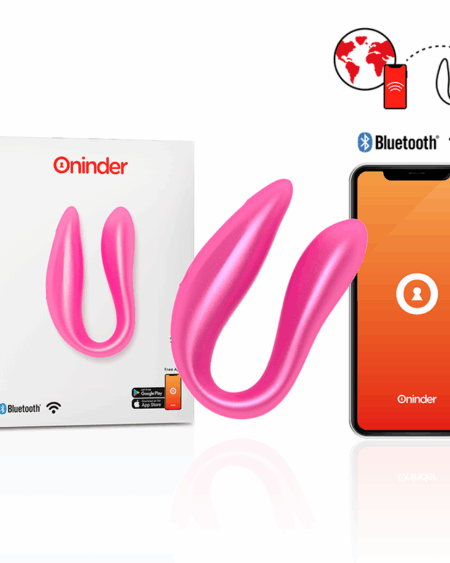 ONINDER - LISBOA ESTIMULADOR PUNTO G  CLÍTORIS ROSA - APP GRATUITA ROSA