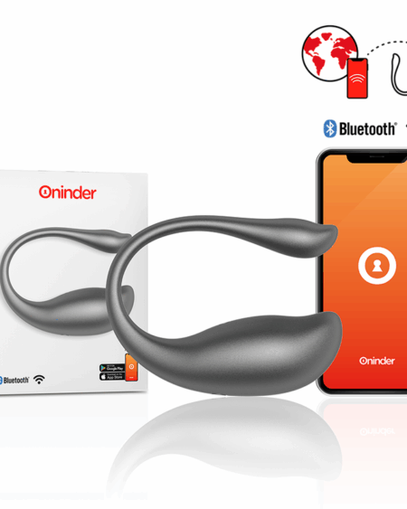 ONINDER - NAIROBI HUEVO VIBRADOR NEGRO - APP GRATUITA