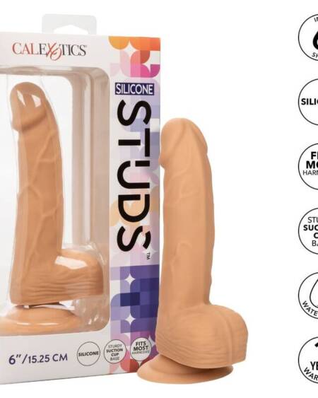 CALEXOTICS - SILICONE STUDS 15.24 CM SKIN