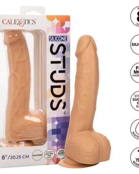CALEXOTICS - SILICONE STUDS 20.32 CM SKIN