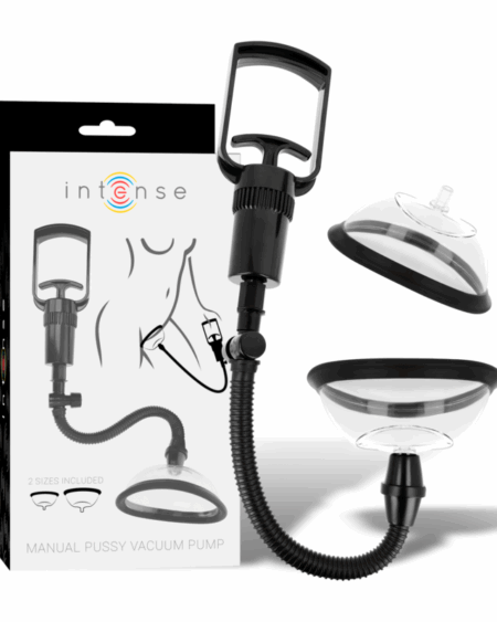 INTENSE - PUMP BOMBA MANUAL VAGINAL CON DOS COPAS INTERCAMBIABLES