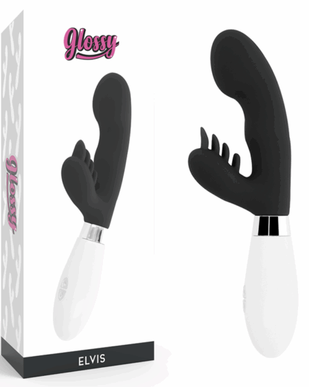 GLOSSY - ELVIS RABBIT NEGRO