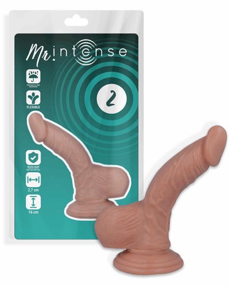 MR INTENSE - 2 PENE REALÍSTICO 16 CM -O- 2.7 CM