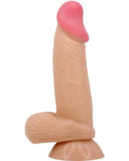 PRETTY LOVE - SLIDING SKIN SERIES DILDO REALÍSTICO CON VENTOSA PIEL DESLIZANTE 19.4 CM