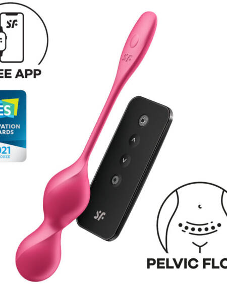 SATISFYER - LOVE BIRDS 2 BOLAS KEGEL VIBRADORAS + APP GRATUITA
