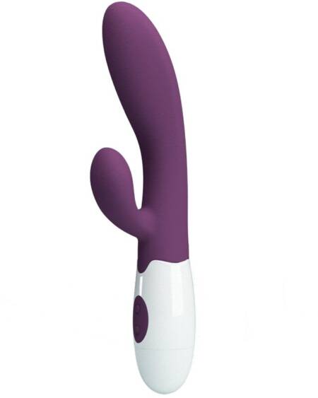 PRETTY LOVE - ALVIS VIBRADOR RABBIT  PUNTO G MORADO