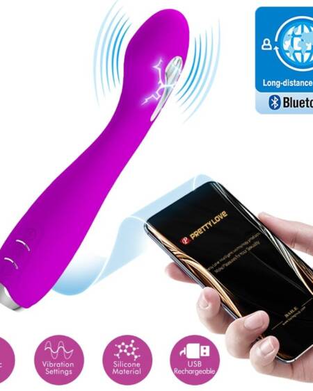 PRETTY LOVE - HECTOR VIBRADOR ELECTROSHOCK APP GRATUITA VIOLETA