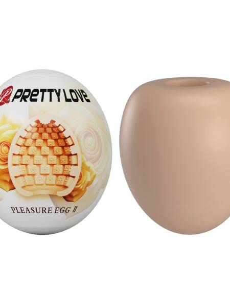 PRETTY LOVE - MASTURBADOR MASCULINO HUEVO NATURAL