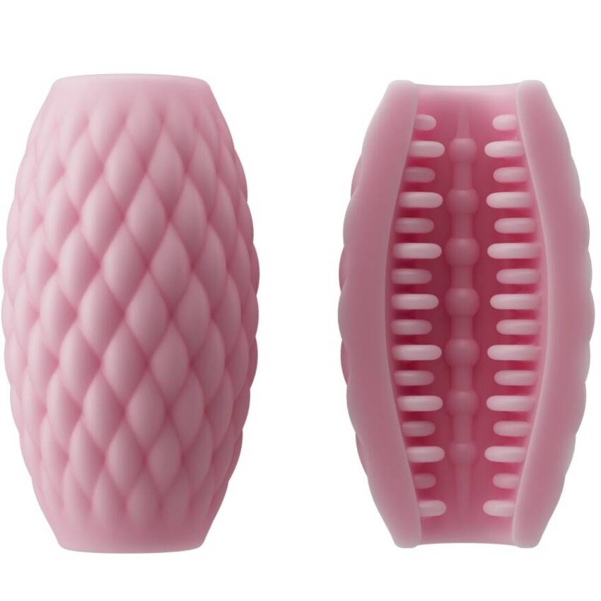 PRETTY LOVE - ATHENA EROS MASTURBADOR MASCULINO SILICONA ROSA - Imagen 2