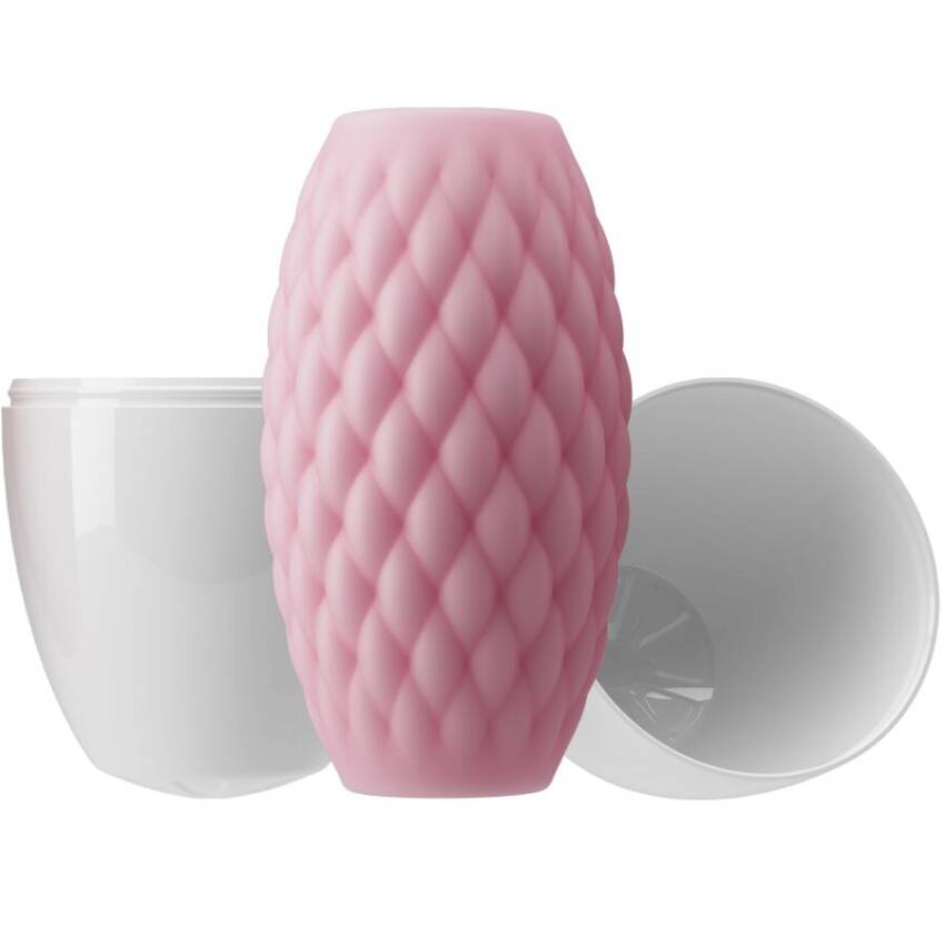 PRETTY LOVE - ATHENA EROS MASTURBADOR MASCULINO SILICONA ROSA - Imagen 3