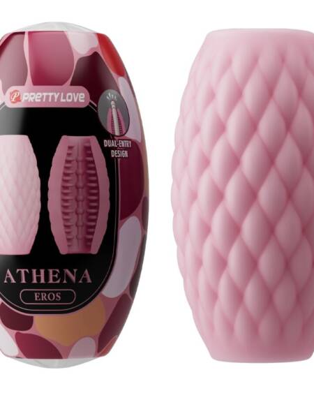 PRETTY LOVE - ATHENA EROS MASTURBADOR MASCULINO SILICONA ROSA