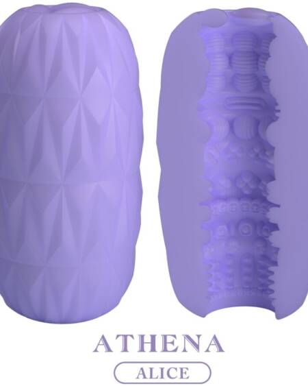 PRETTY LOVE - ATHENA ALICE MASTURBADOR MASCULINO MORADO