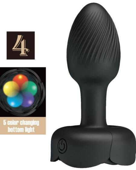 PRETTY LOVE - OLMAN PLUG ANAL CON LUZ LED 8.8 CM