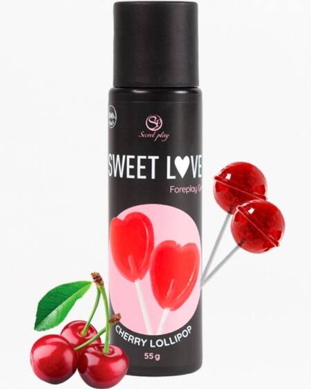 SECRETPLAY - CEREZA LOLLIPOP GEL SWEET LOVE 60 ML