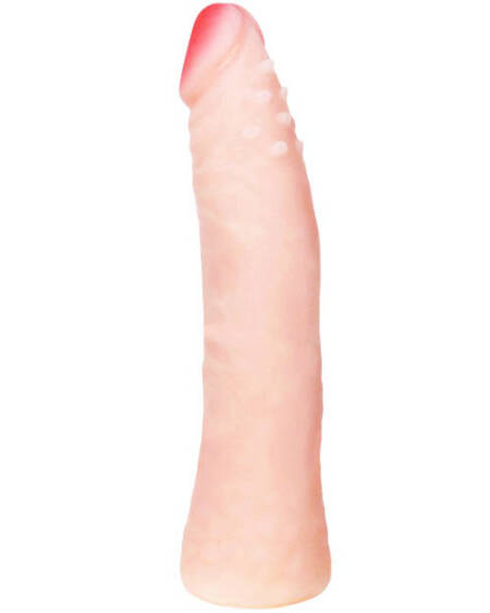 BAILE - DILDO SILICONA TACTO PIEL REALÍSTICO 19 CM COLOR CAJA ALEATORIO