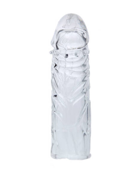 BAILE - FUNDA TRANSPARENTE PARA EL PENE EN SILICONA 13 CM