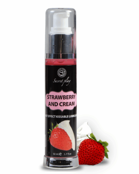 SECRETPLAY - LUBRICANTE 2-1 EFECTO CALOR FRESANATA 50 ML