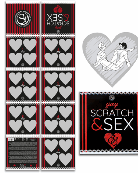 SECRETPLAY - SCRATCH  SEX JUEGO PAREJAS GAY (ES/EN/FR/PT/DE)