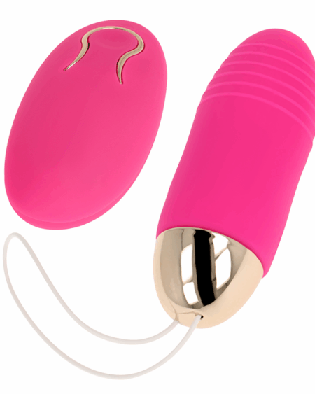 OHMAMA - HUEVO CONTROL REMOTO 10 MODOS ROSA